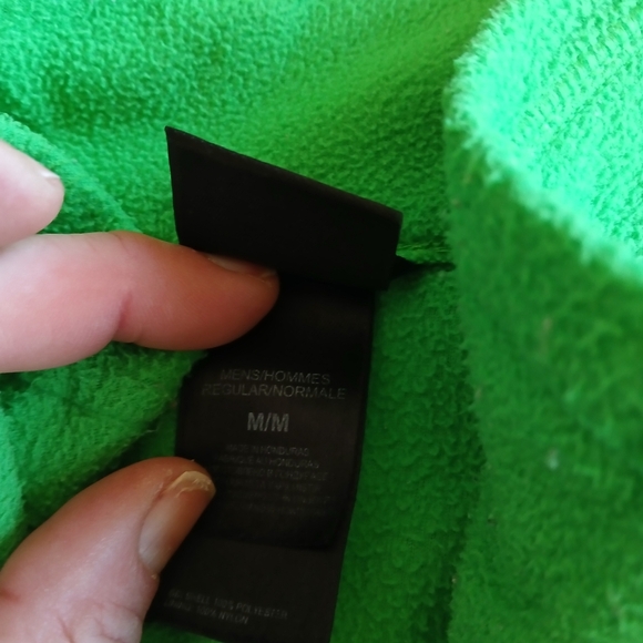 The North Face Green Fleece Pullover Excellent Condition Size M - Picture 4 of 4